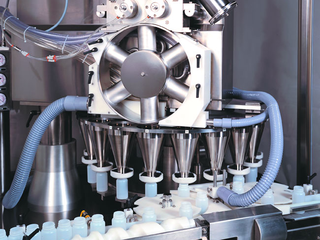 AWS Bio-Pharma high speed powder macrodose filling system